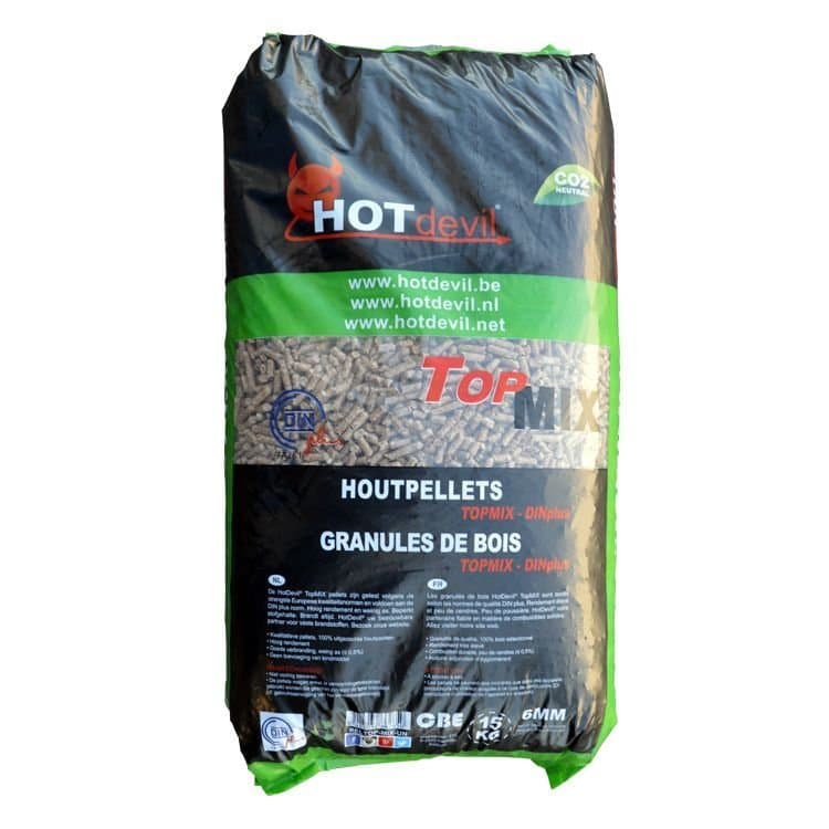 Saco de prueba de pellets Din+ Top Mix