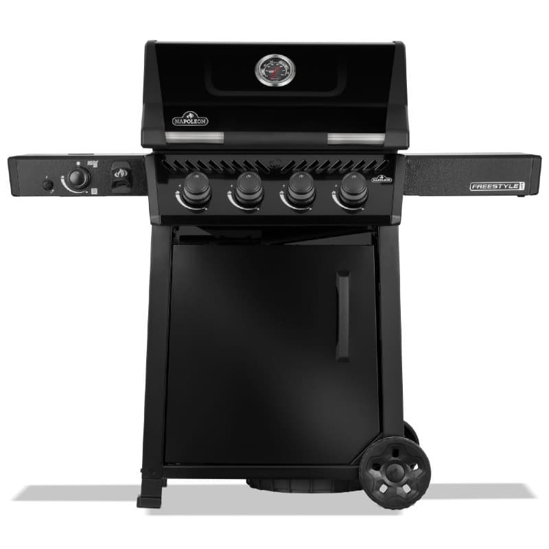 Napoleon Freestyle PRO 425 Gasgrill Schwarz mit Infrarot-Seitenbrenner