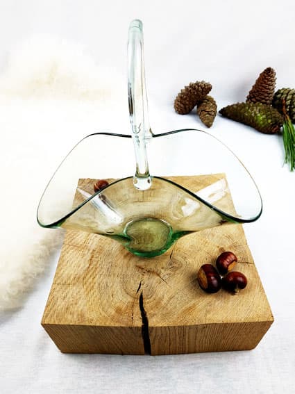 Corbeille en verre VENDU