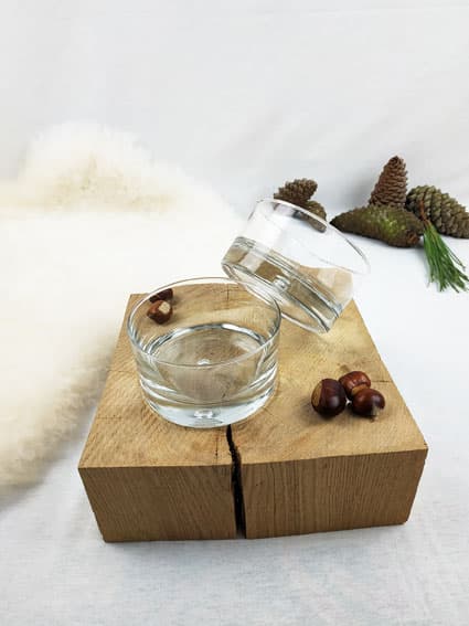Ramequin rond en verre