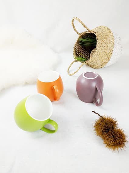 Lot de 6 mugs aux couleurs vives VENDUS