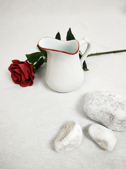 Pot à lait en porcelaine de Limoges