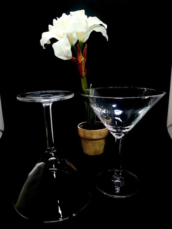 Lot de 6 Verres à Martini