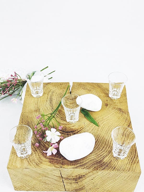 Verre à digestif sans pied
