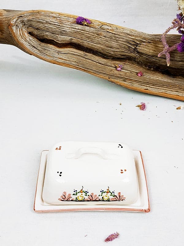 Beurrier chic et mignon en porcelaine VENDU