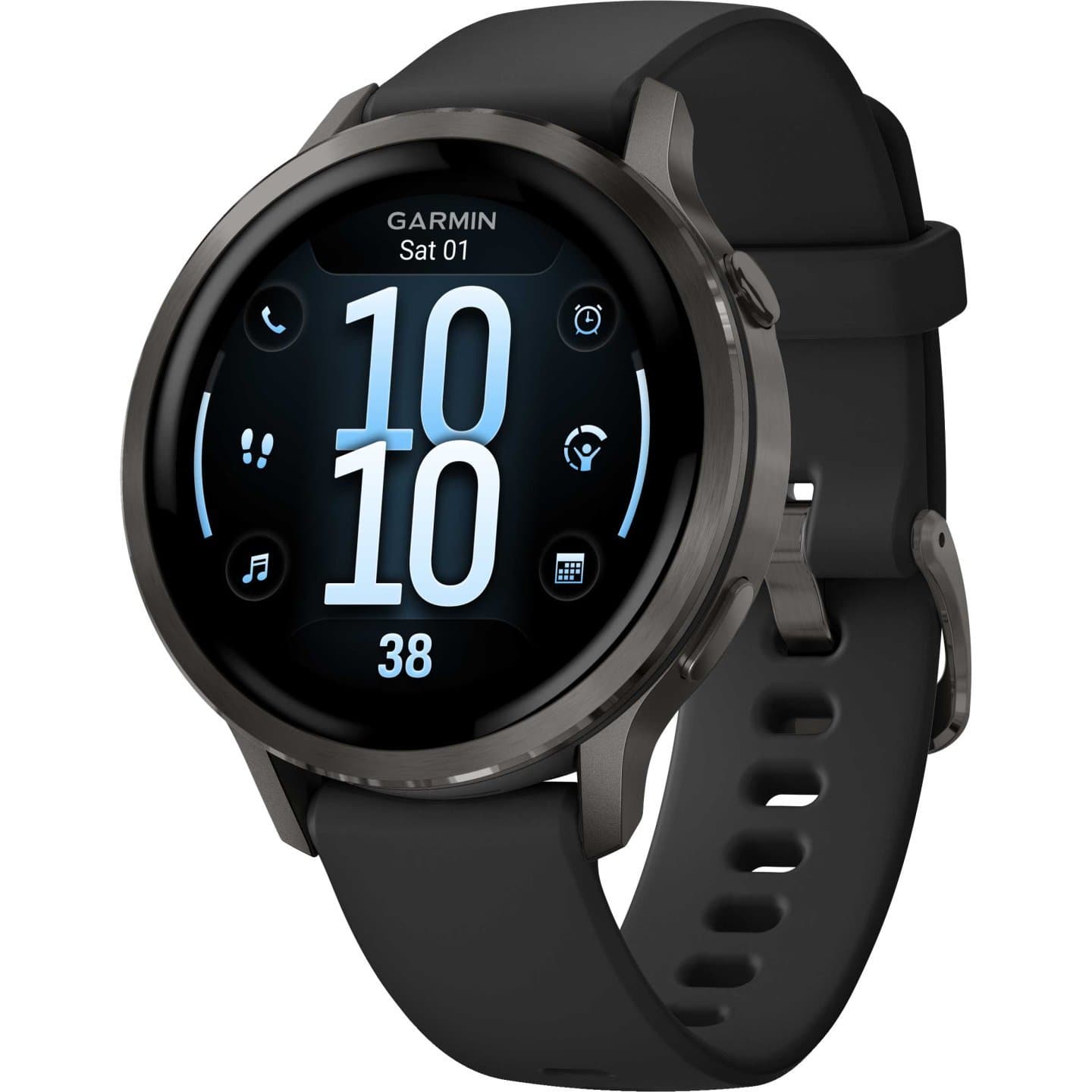 Garmin Venu 4 GPS Smartwatch - 41mm - Schwarz/Schiefergrau