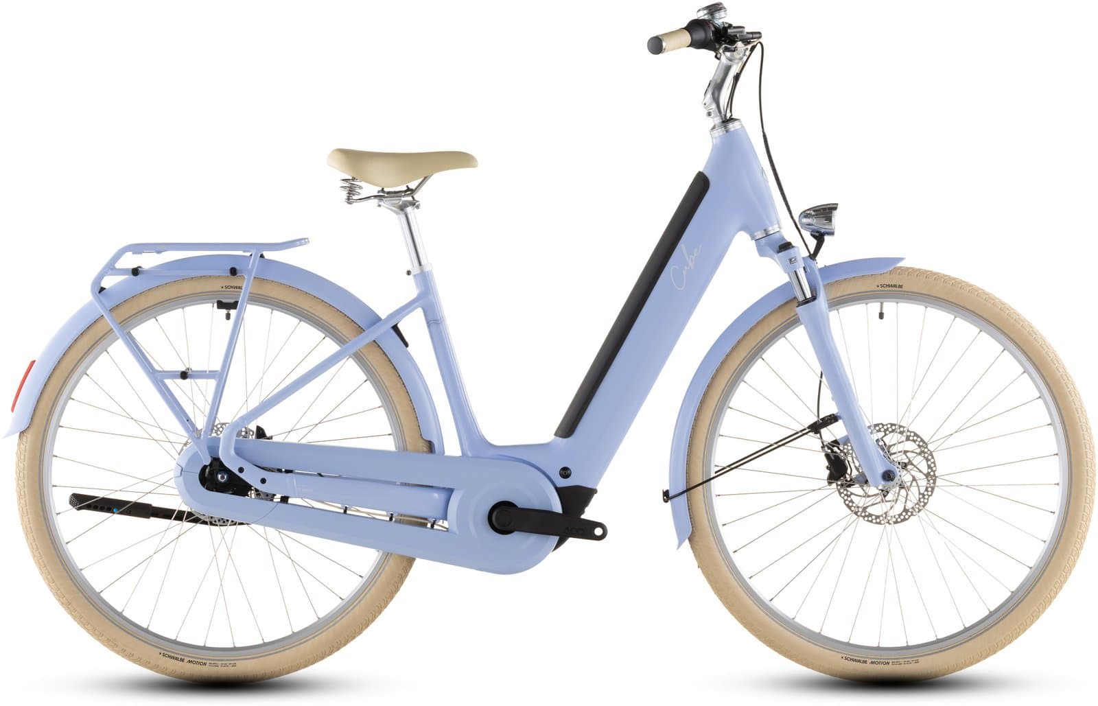 Cube Aruba Hybrid 600 - 600 Wh - 28 Zoll - Tiefeinsteiger - 2026 58 cm Blueblossom´n´creme