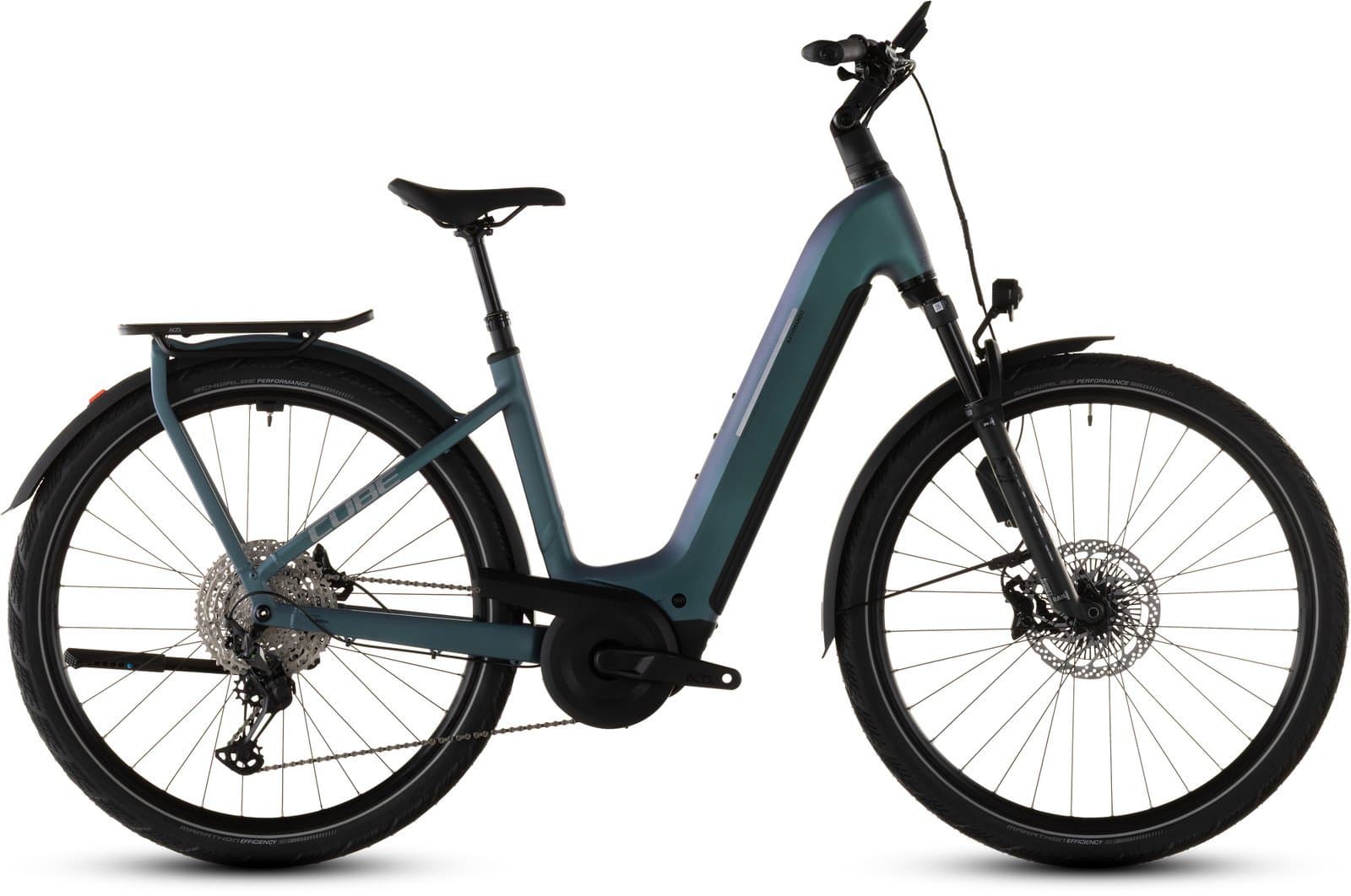Cube Kathmandu Hybrid EXC 800 - 800 Wh - 28 Zoll - Tiefeinsteiger - 2026 50 cm Smaragdgrey´n´prism
