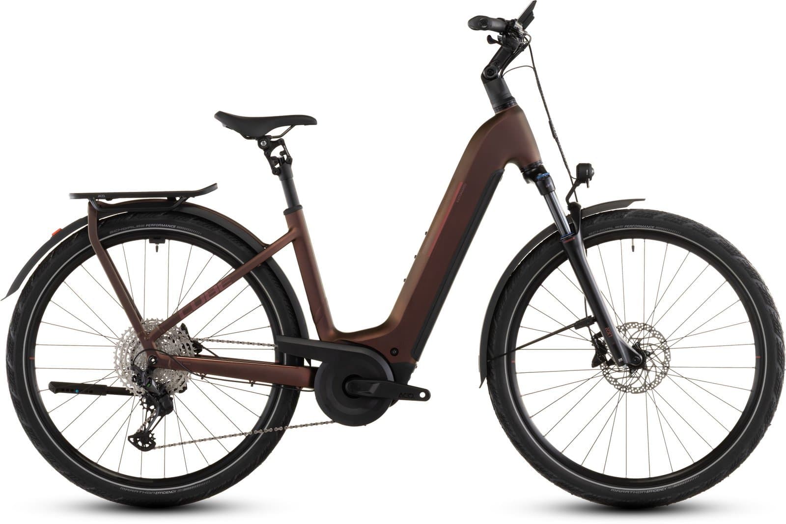 Cube Kathmandu Hybrid Pro 800 - 800 Wh - 28 Zoll - Tiefeinsteiger - 2026 58 cm Sunglow´n´chrome