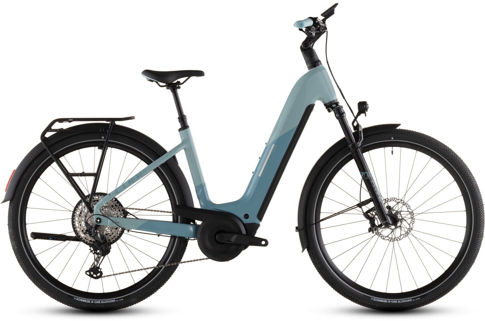 Cube Nuride Hybrid SLX 800 - 800 Wh - 28 Zoll - Tiefeinsteiger - 2026 Skylight´n´arubablue 54 cm
