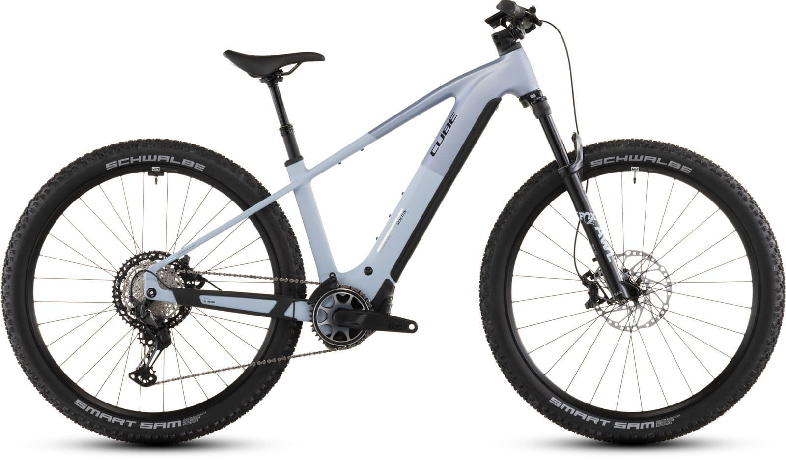 Cube Reaction Hybrid SLX 800 - 800 Wh - 29 Zoll - Diamant L Gauzegrey´n´iceblue