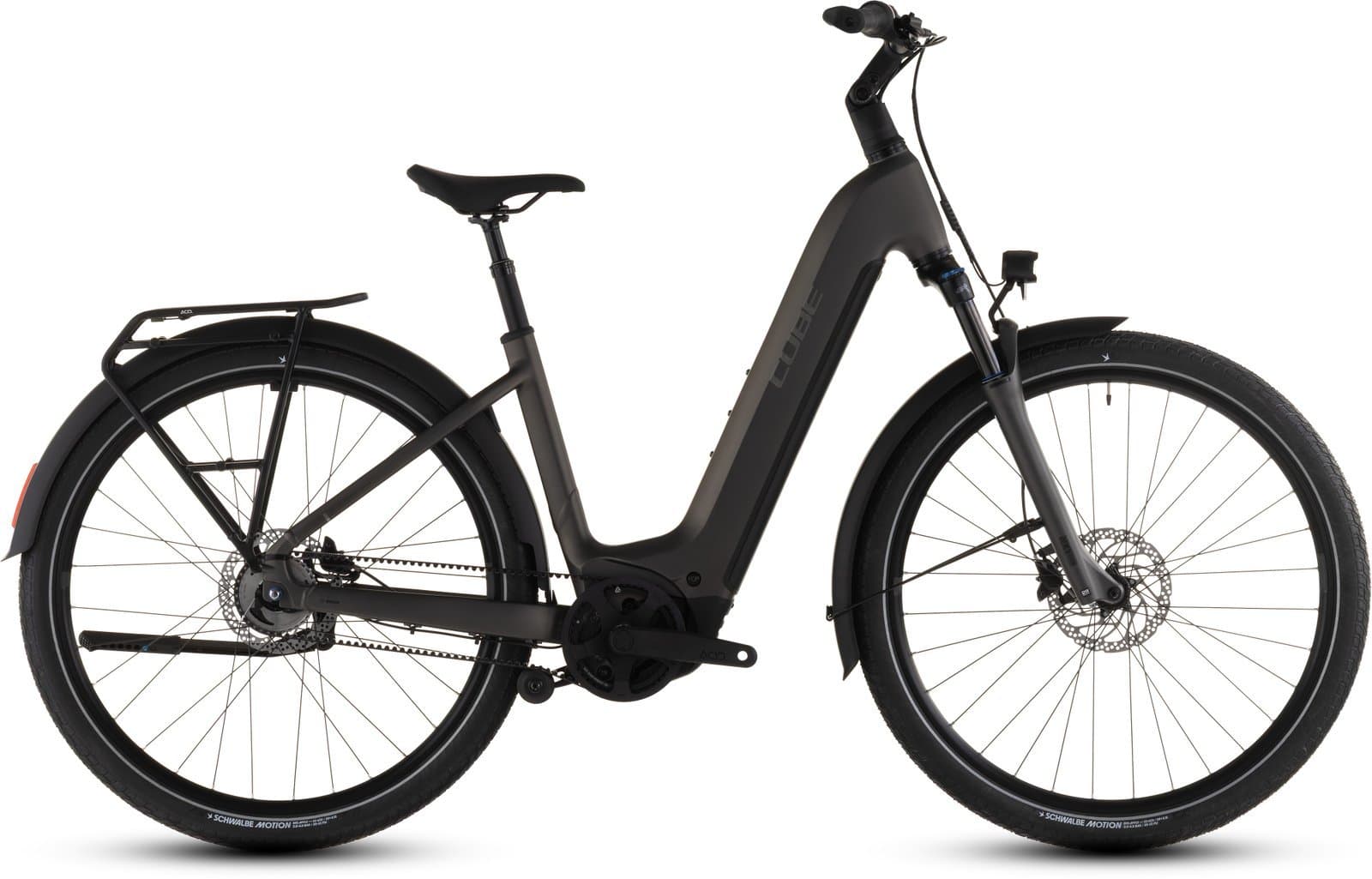 Cube Touring Hybrid Comfort SLX 800 - 800 Wh - 28 Zoll - Tiefeinsteiger - 2026 50 cm Charcoal´n´chrome