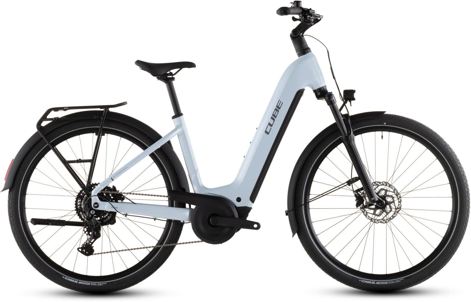 Cube Touring Hybrid ONE 600 - 600 Wh - 28 Zoll - Tiefeinsteiger - 2026 58 cm Glacier´n´reflex