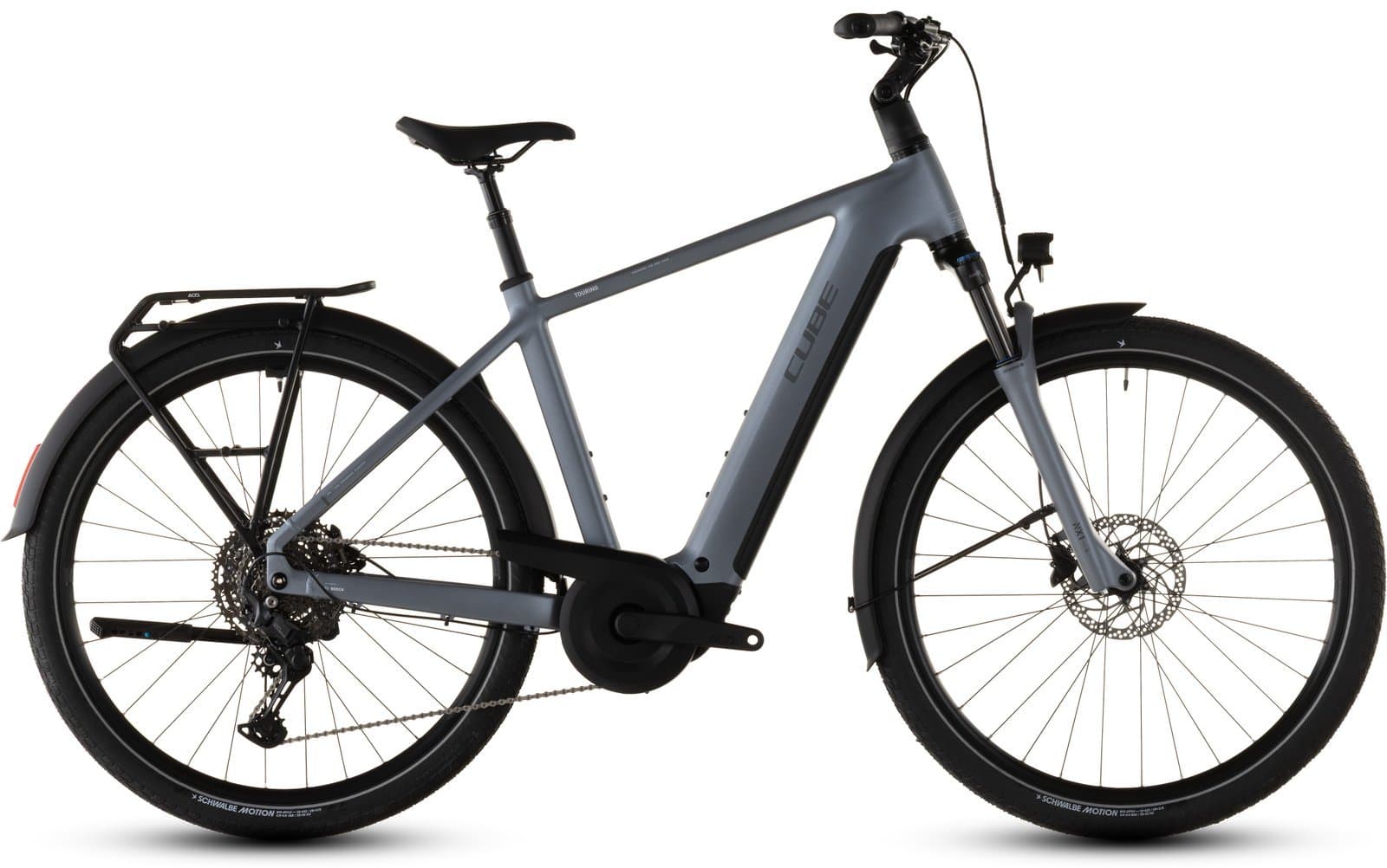 Cube Touring Hybrid Pro 800 - 800 Wh - 28 Zoll - Diamant - 2026 54 cm Pearlgrey´n´grey