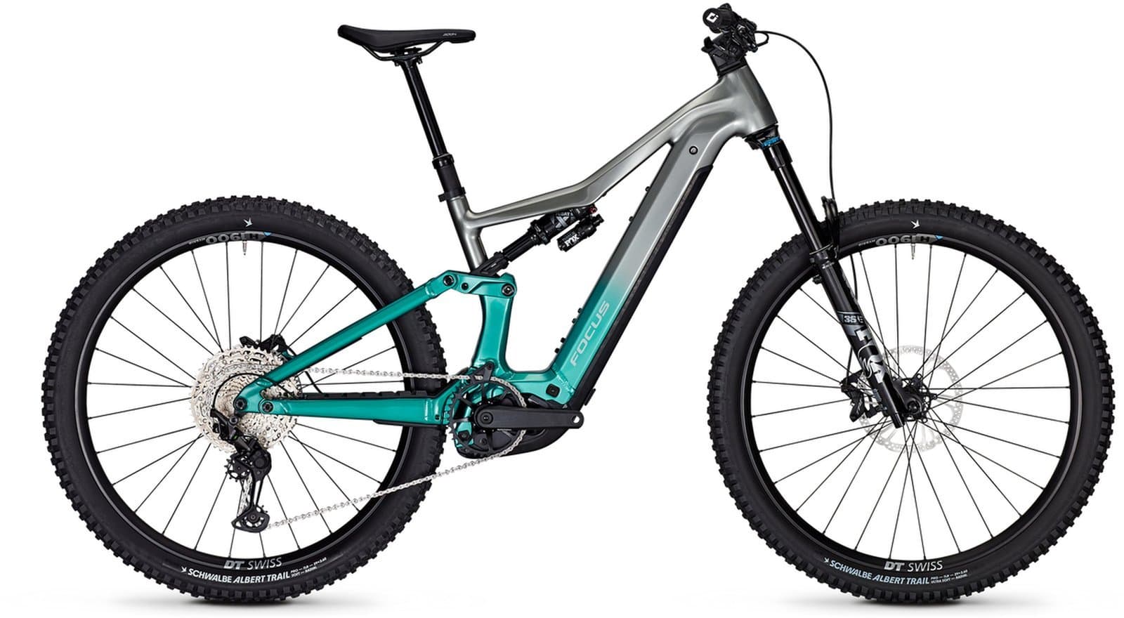 Focus Jam2 6.9 - 800 Wh - 29 Zoll - Fully L / 44 cm Steelgrey / Emeraldgreen