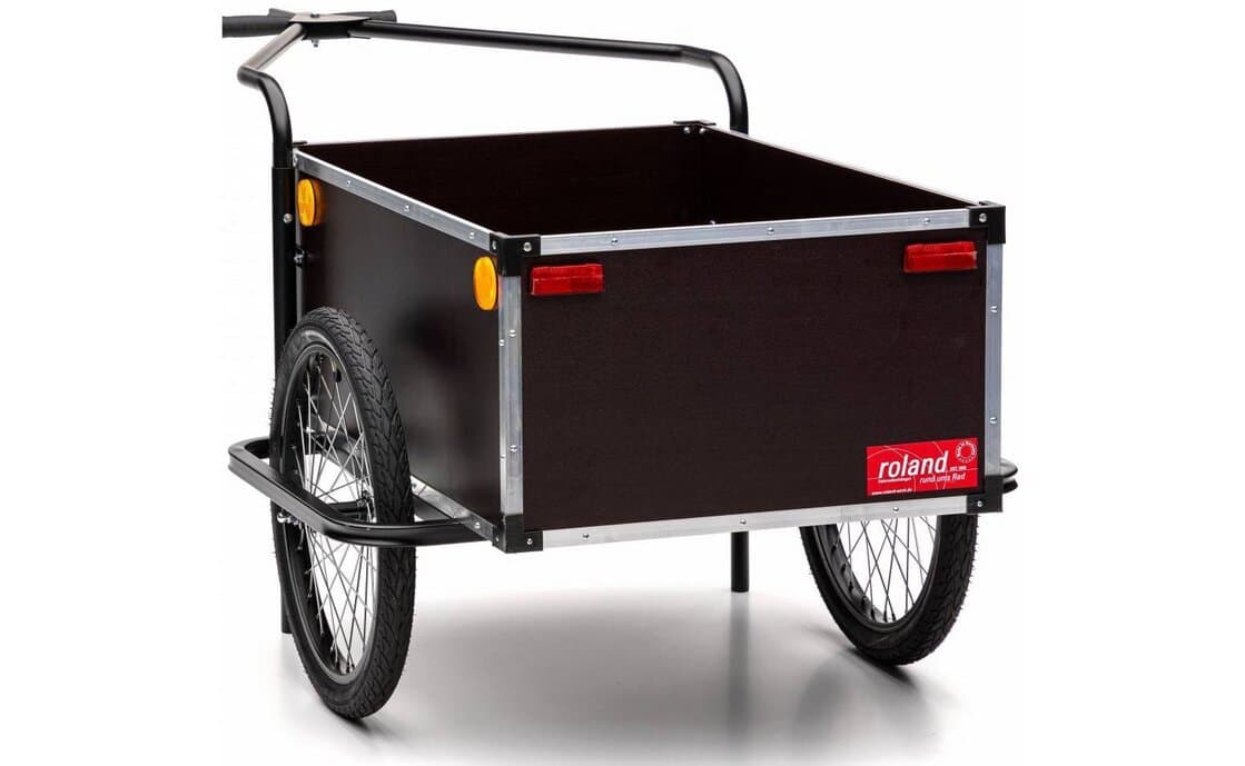 Roland Jumbo Fahrrad Transportanhänger fürs Fahrrad mit Doppeldeichsel, höhenverstellbar