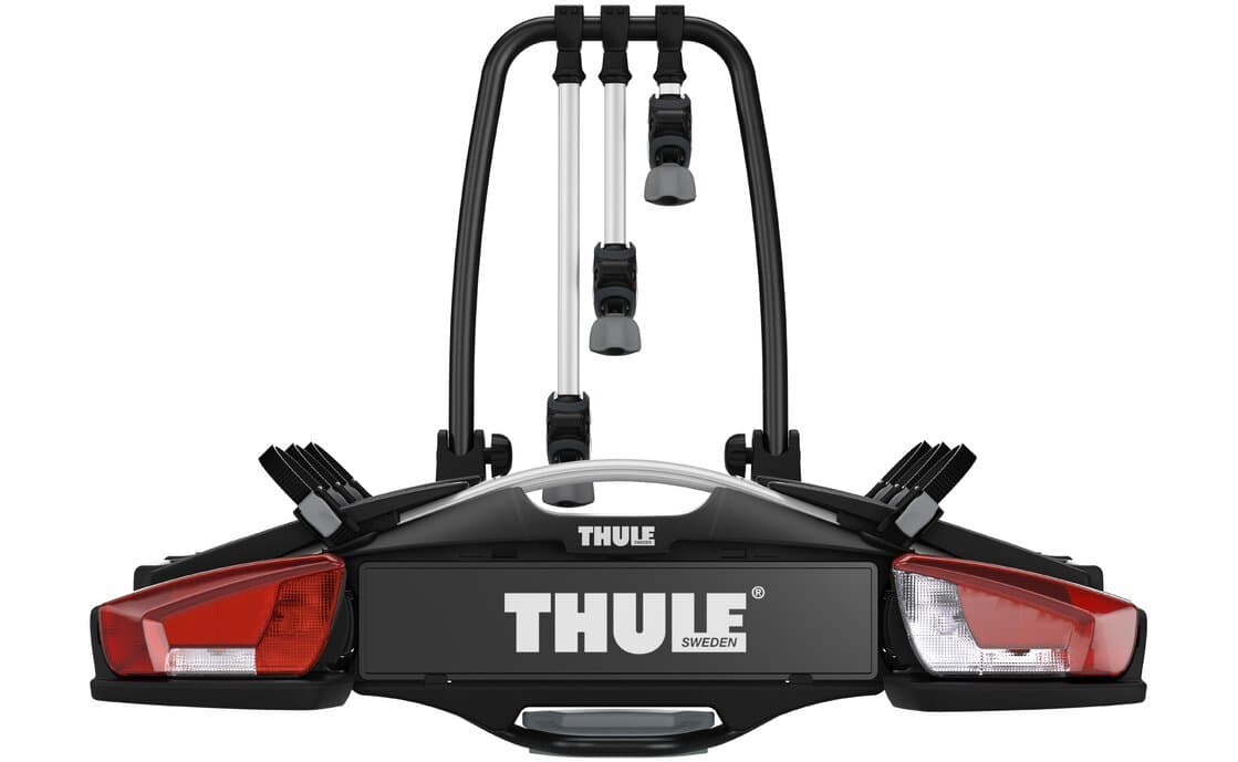 THULE VeloCompact Leichtgewicht-Kupplungsträger für 3 Fahrräder