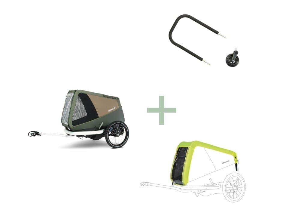 Croozer Flex & Go - Dog Enna - Vorteilspaket