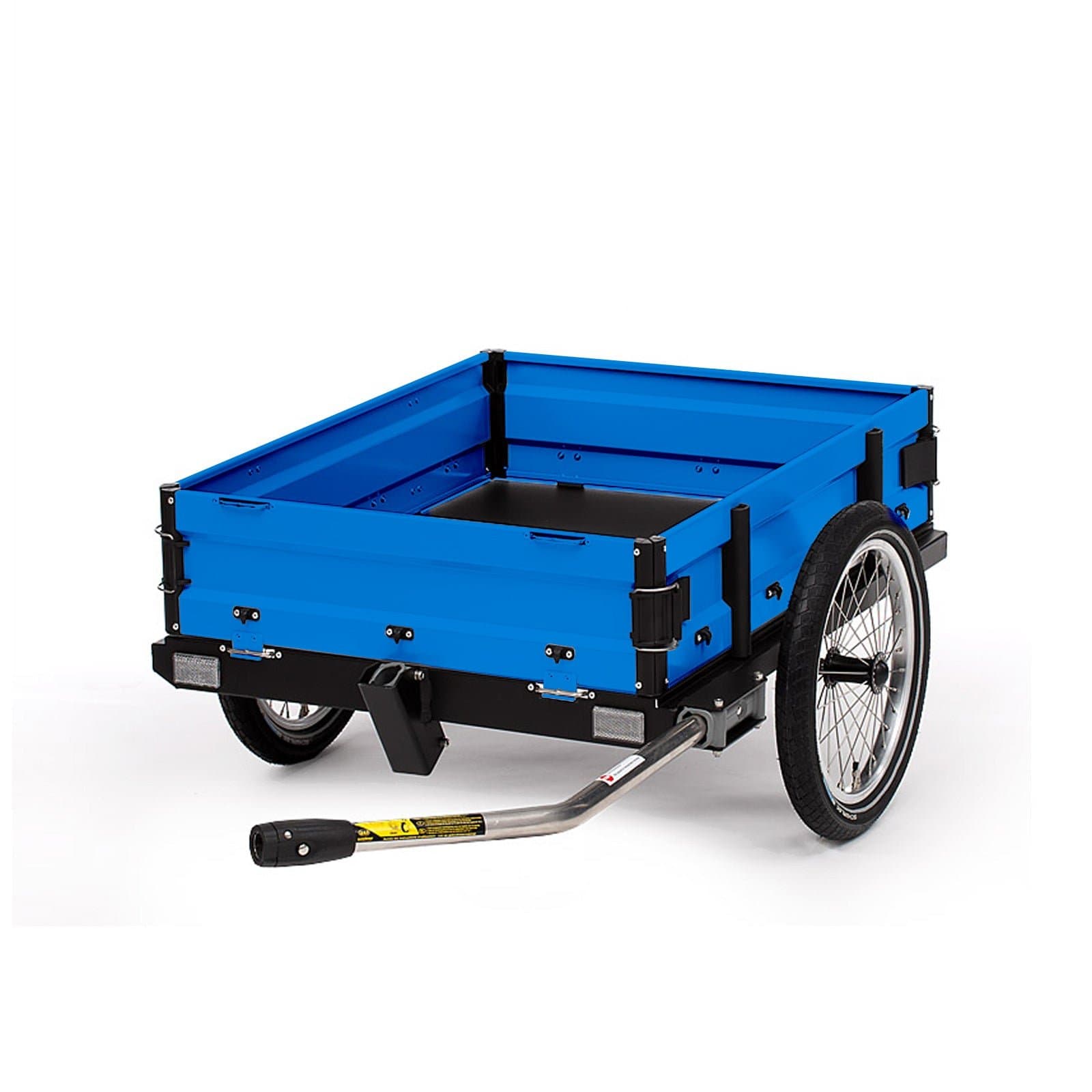 Roland Carrie M.e. mit Bordwand Fahrrad Transportanhänger fürs Fahrrad - Blau