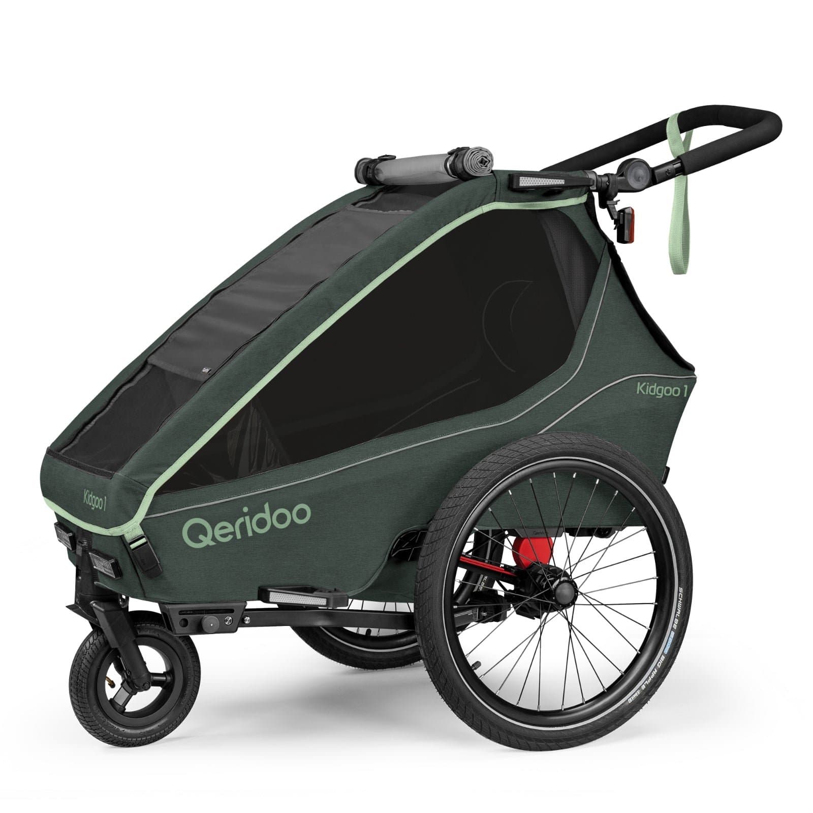 Qeridoo Kidgoo1 Kinderanhänger fürs Fahrrad