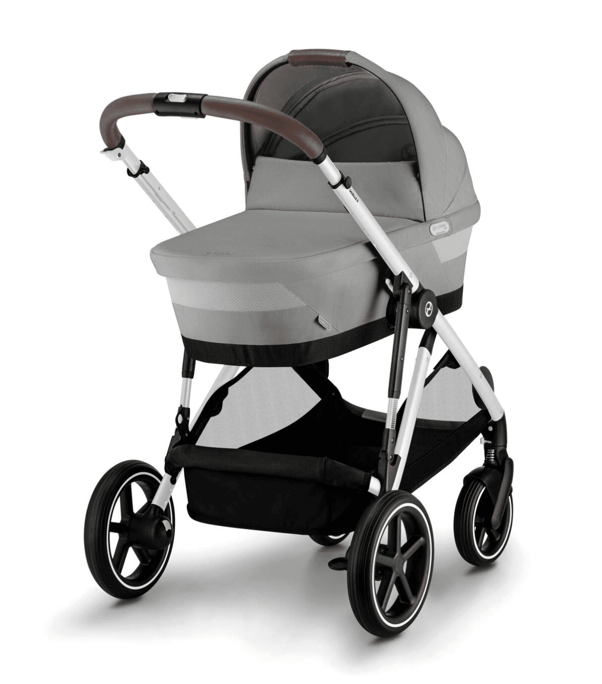 Cybex Gold e-Gazelle S Kombikinderwagen - Stone Grey