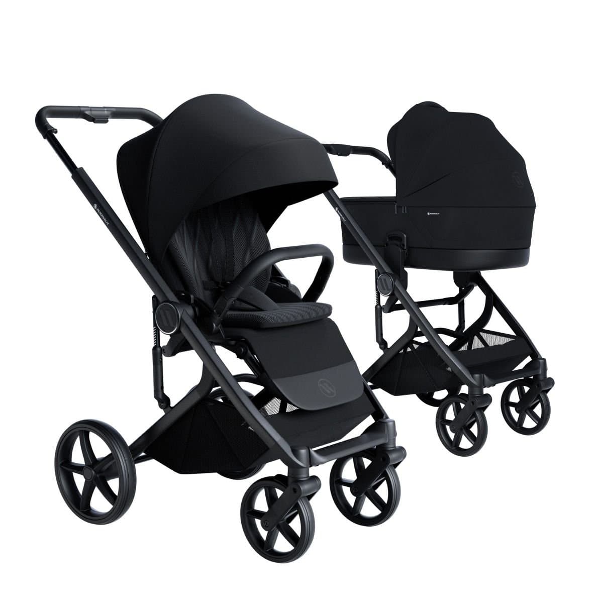Avionaut Sirius Kombikinderwagen Set - Black