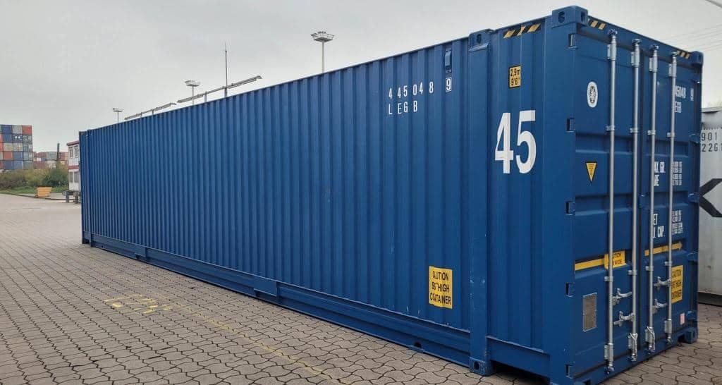 Contenedor 45’ High Cube Pallet Wide – One Trip – IICL 6