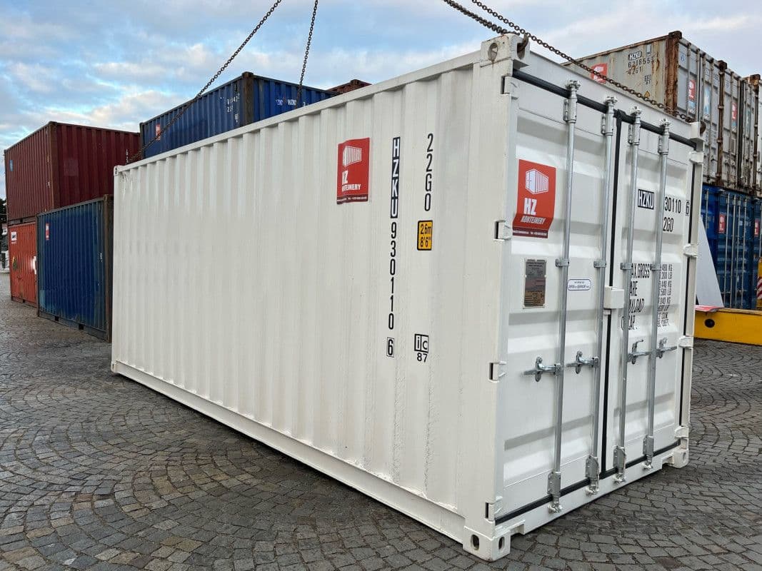 Contenedor isotérmico de 20 pies – RAL 7035
