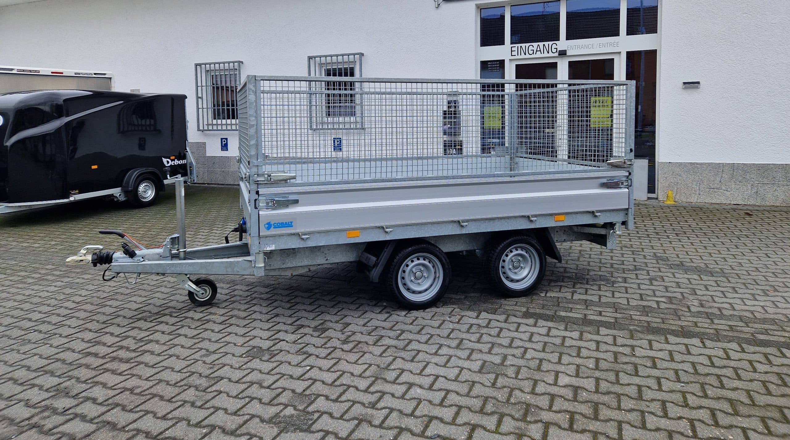 Hapert COBALT HM-2 305x180x30 cm, elettrico con griglia fogliame, 2700 kg