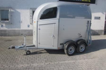 Rimorchio per cavalli Böckmann Champion C 155 Western con selleria, CFFplus, 100 km/h, 2400 kg