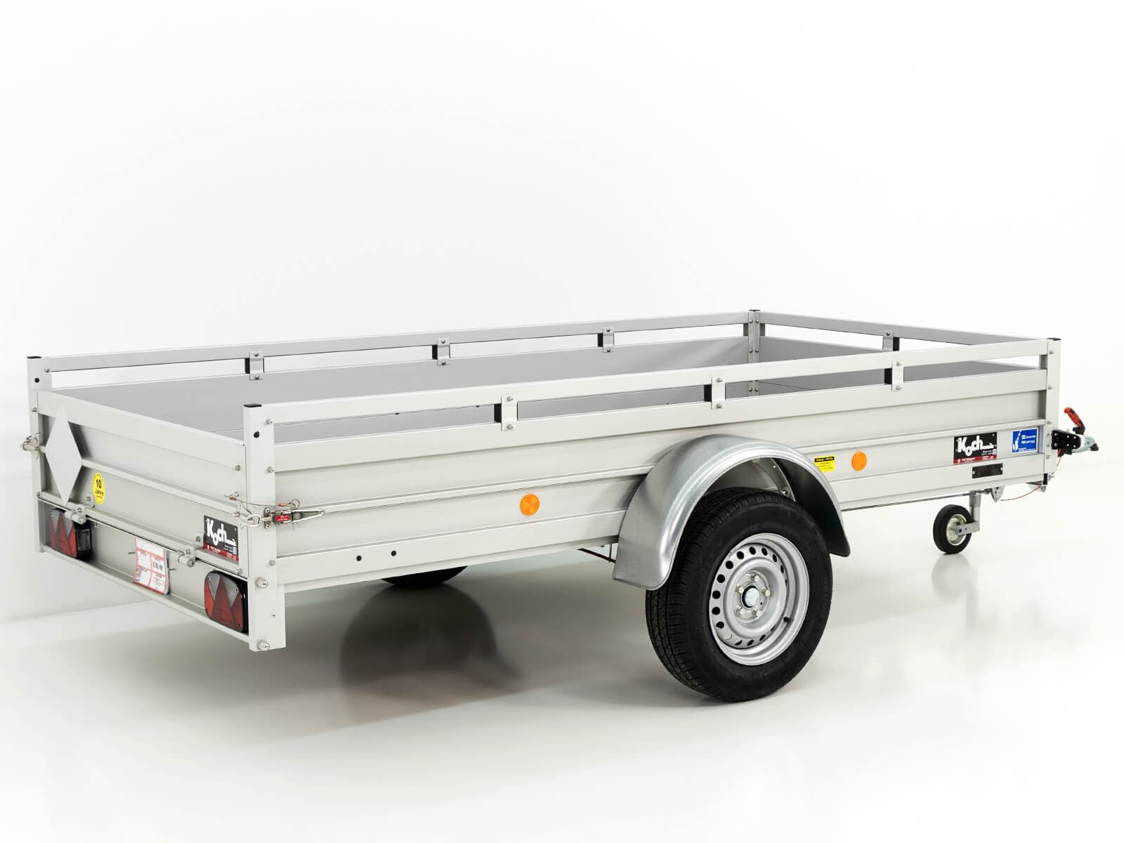 Koch rimorchio per auto Aluline 7.13, 300x150x45 cm, 1300 kg, 100 km/h