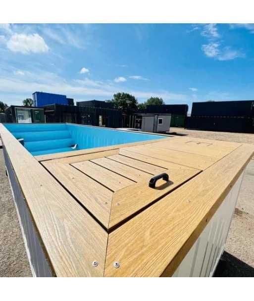 6 Kubikmeter große Containerpools