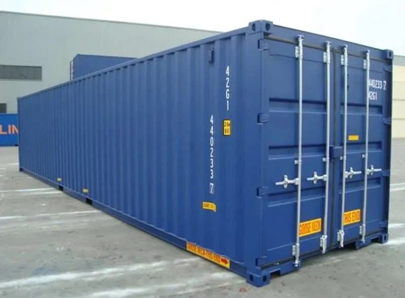 40-Fuß-Doppeltür-Seecontainer