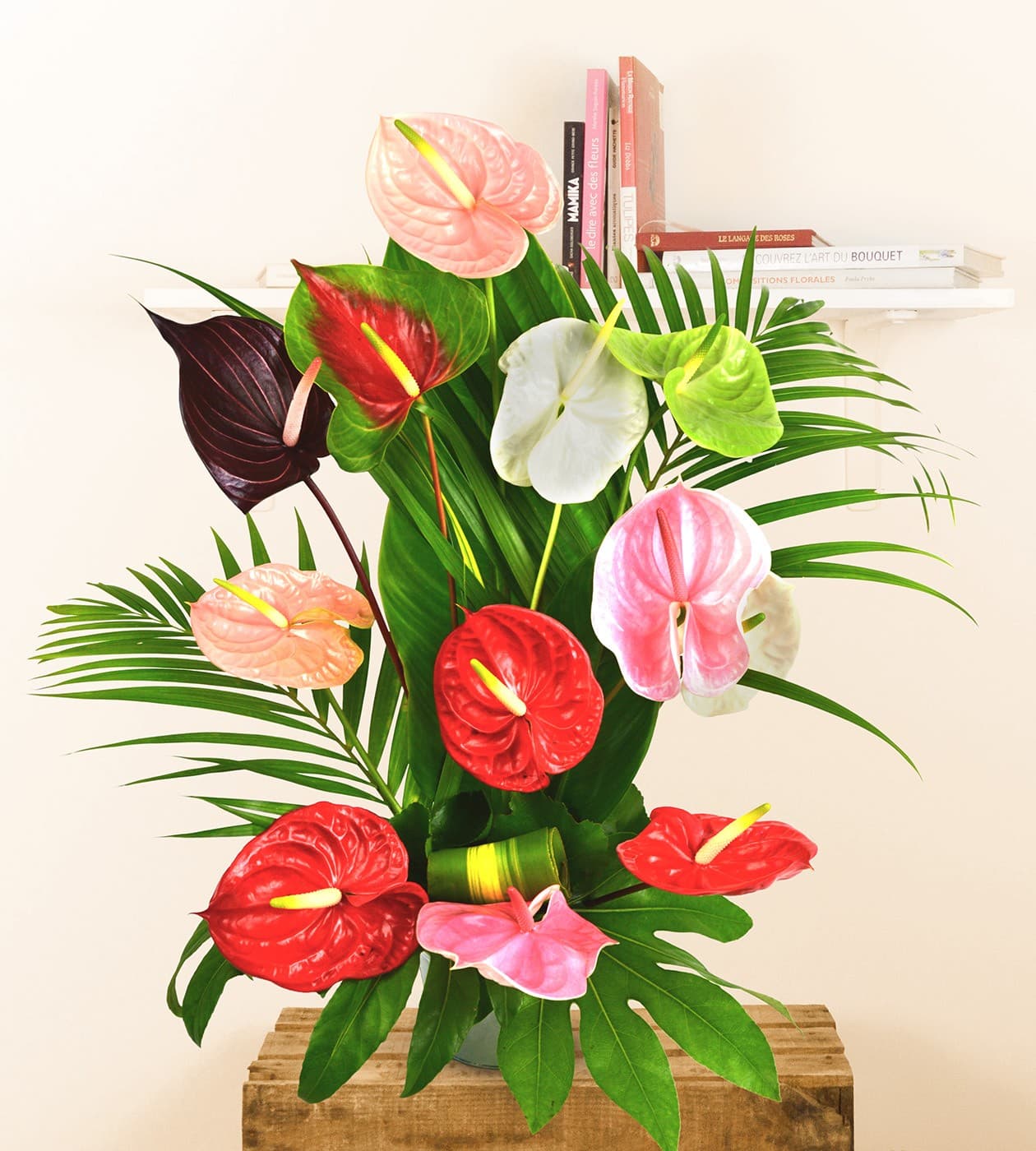 Colis fleurs vrac Vanille