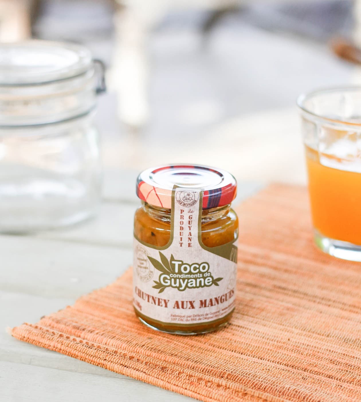 Chutney mangue · Guyane · bocal 100g
