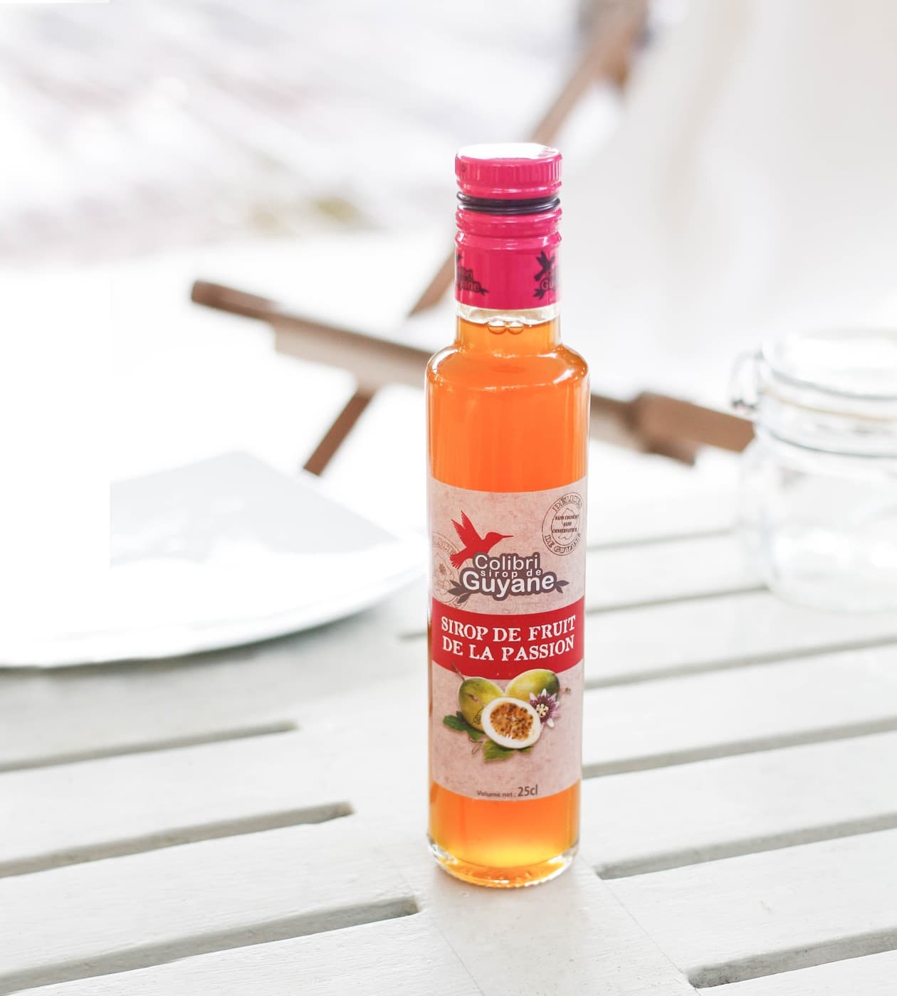 Sirop fruit de la passion · Guyane · 25cl