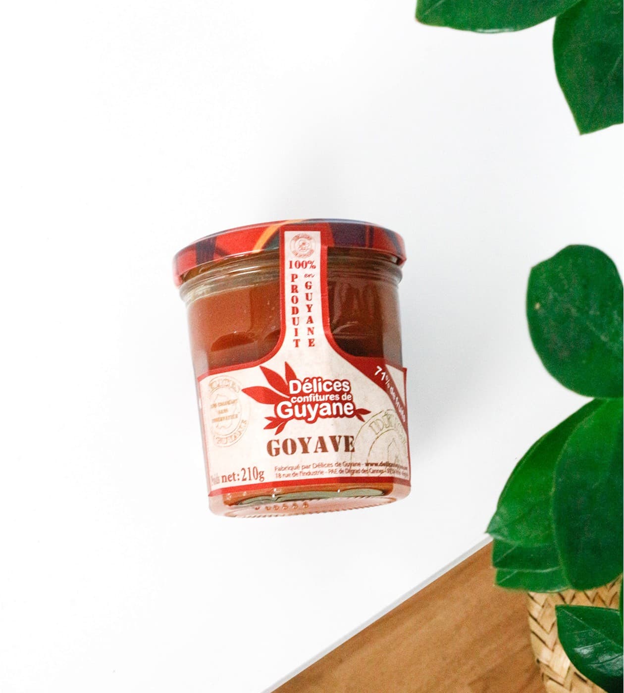 Confiture de goyave · Guyane · bocal 210 g