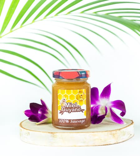 Miel 100 % sauvage · Guyane · bocal 125 g