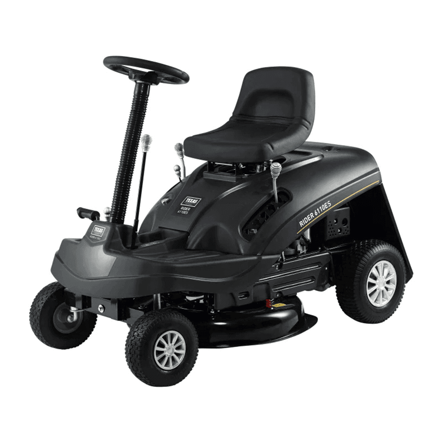 texas benzin aufsitzmaher rider 7600 2 in 1 mit mulch kit neu