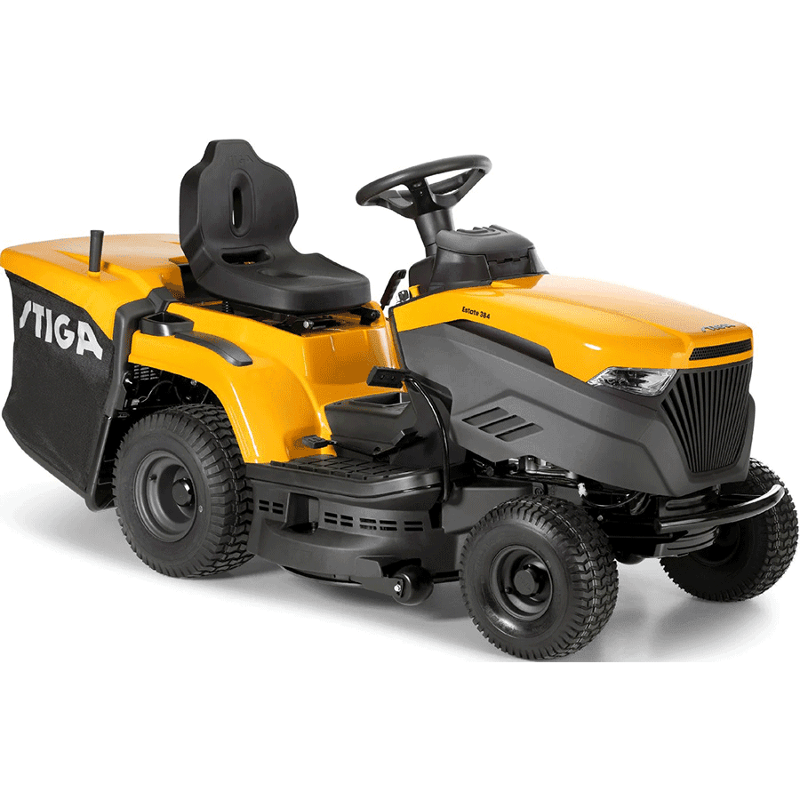 stiga rasentraktor estate 384 mit mulchkit modell 2025 neu