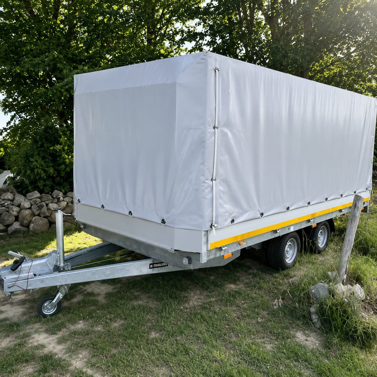 Plateauanhänger EDUARD 4020 Cargo Hochlader PL16