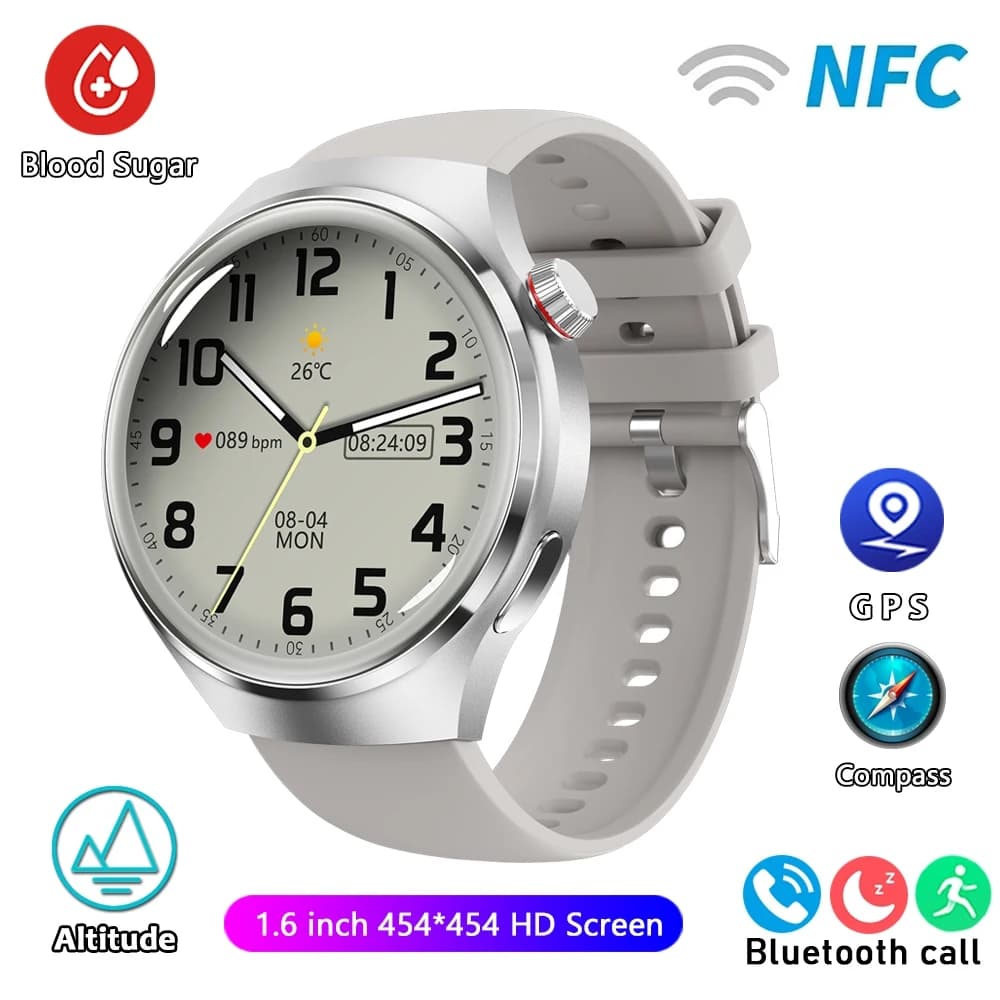 Nouveau Huawei GT4 PRO montre intelligente hommes montre 4 Pro AMOLED HD écran Bluetooth appel GPS NFC fréquence cardiaque étanche SmartWatch 2025 nou