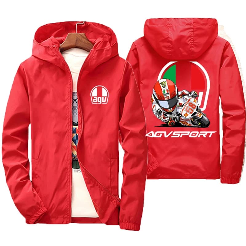 2025 printemps et automne personnalité Style nouveau coupe-vent à capuche manteau de sport vestes à glissière en plein air voyage mode hommes vêtement