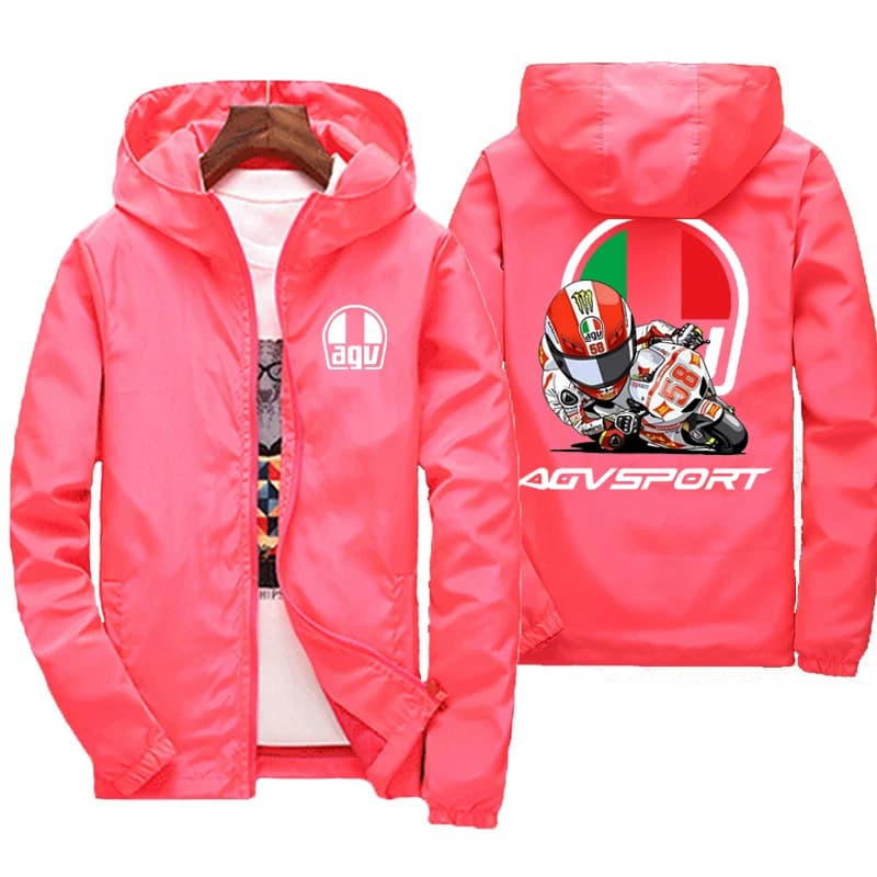 2025 printemps et automne personnalité Style nouveau coupe-vent à capuche manteau de sport vestes à glissière en plein air voyage mode hommes vêtement