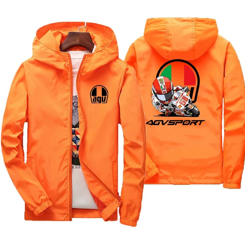 2025 printemps et automne personnalité Style nouveau coupe-vent à capuche manteau de sport vestes à glissière en plein air voyage mode hommes vêtement