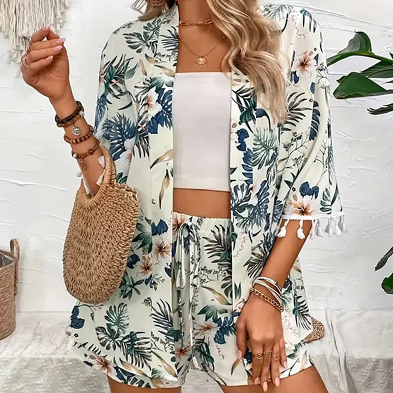 Transformez votre garde-robe d'été avec ces ensembles tendance et fleuris ! - Apricot - M