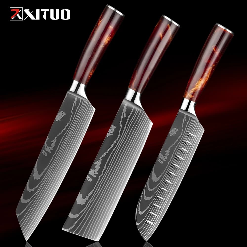 Ces Couteaux de Chef en Acier Inoxydable Vont Révolutionner Votre Cuisine - JIT-JDHSZ-3PCSA