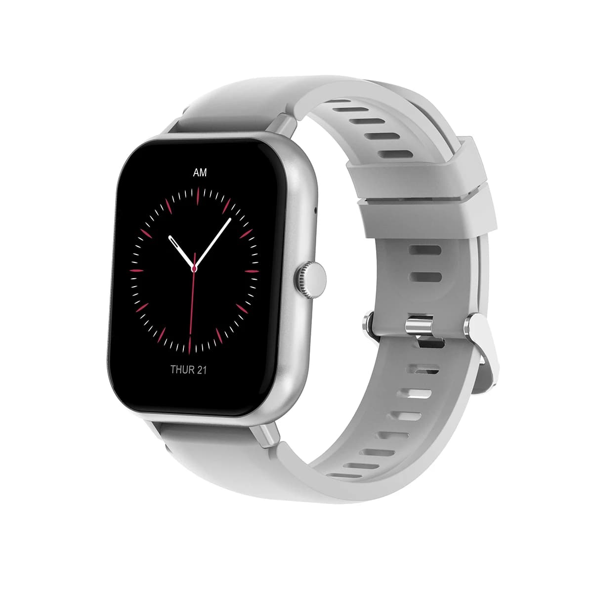 Smartwatch 2025 Montre Connectée Cardio – Tracker Fitness Android pour Homme & Femme - Silver