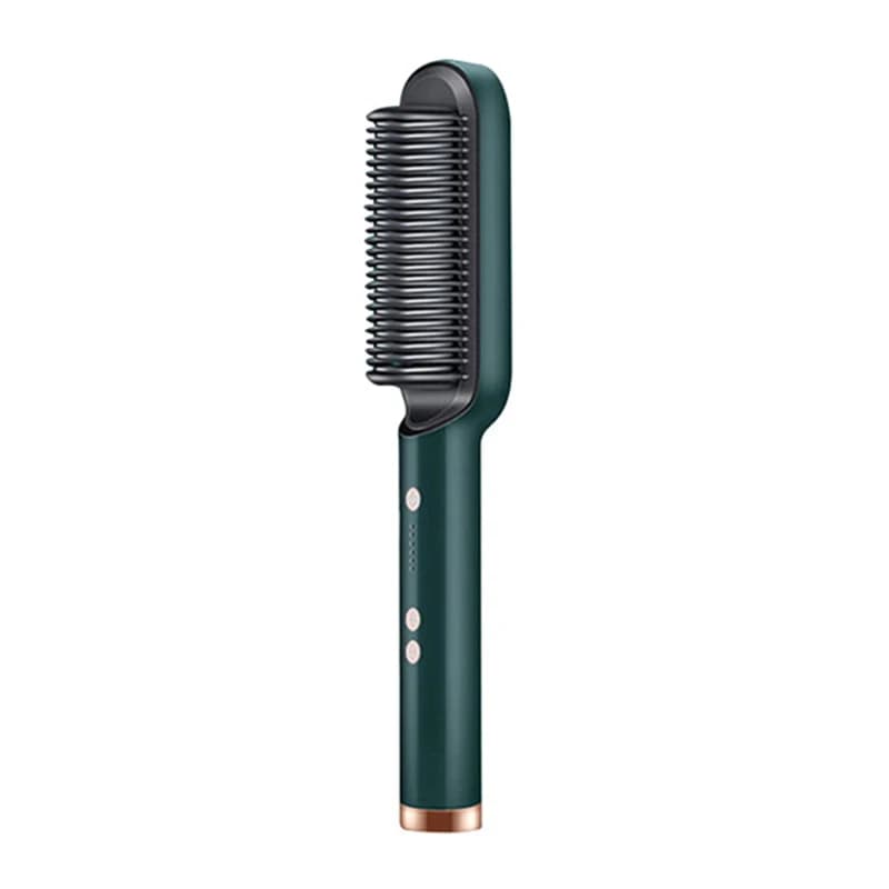 Outil Coiffant 5-en-1 – Sèche-Cheveux, Lisseur, Fer à Friser & Brosse Chauffante - green , Royaume-Uni