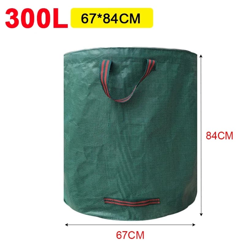 Sac à Compost Pliable Grande Capacité – Déchets Verts & Feuilles Réutilisable - 300L-67x84cm